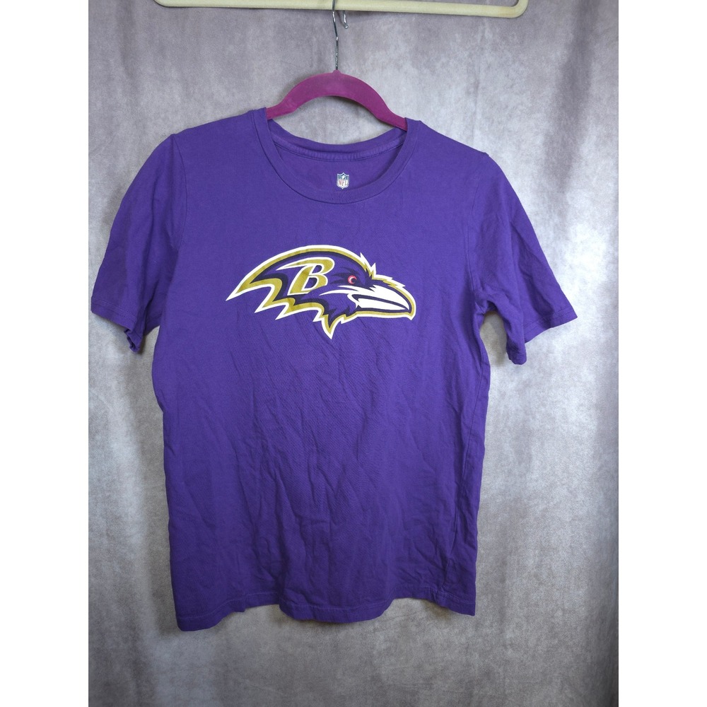 Kids Baltimore Ravens NFL Purple Short Sleeve T Shirt Size 14 16